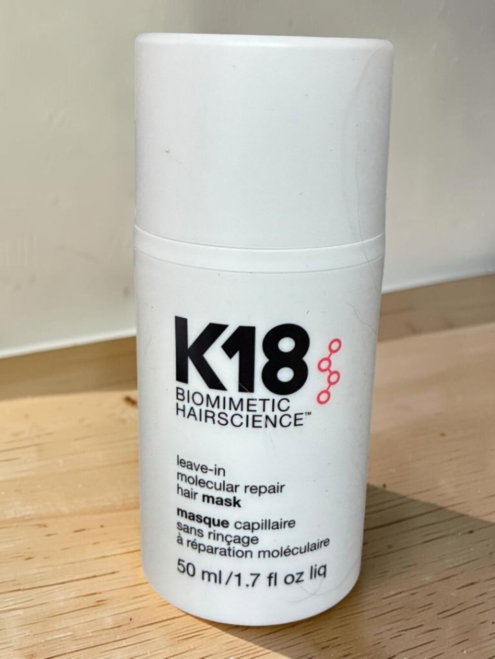 K18 Biomimetic Hairscience Leave-In Molecular Repair Hair Mask